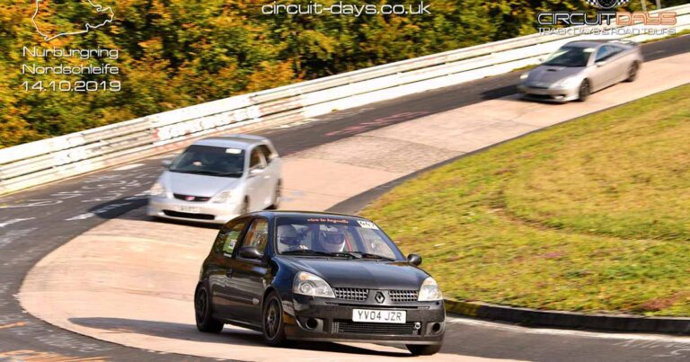 Nurburgring track day in a Renault Clio