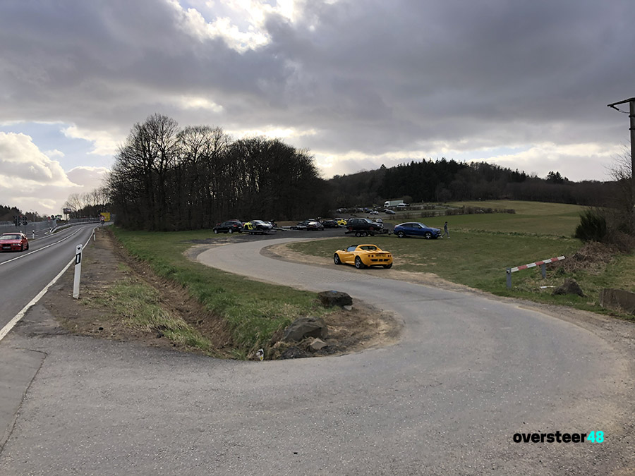 Nurburgring overflow car park