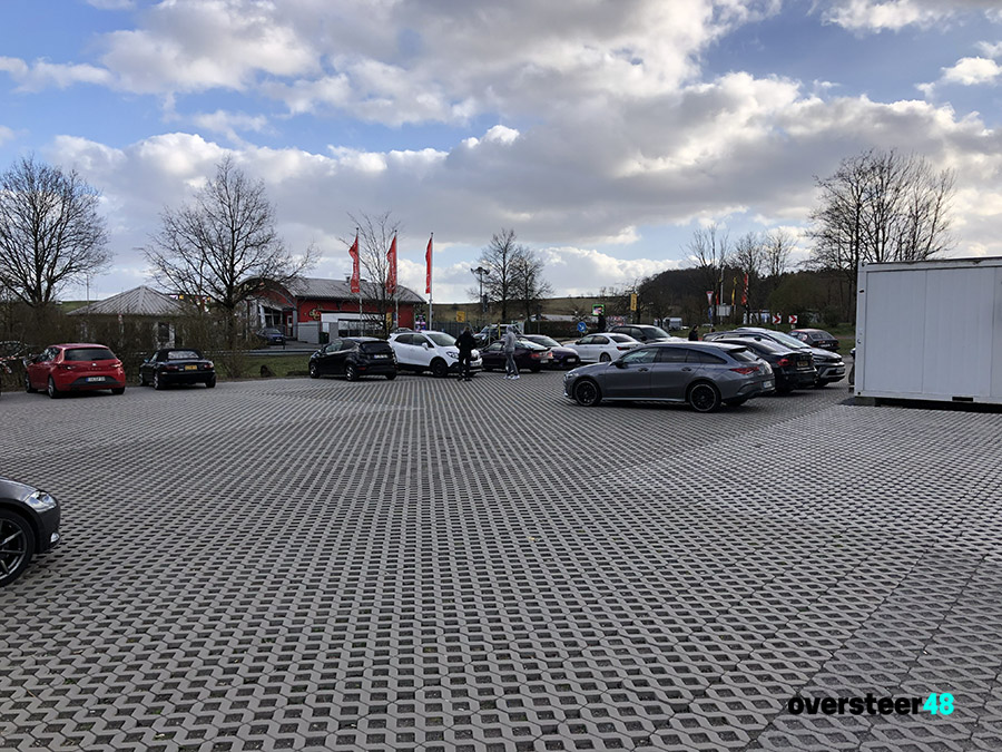 Nurburgring ticket office car park