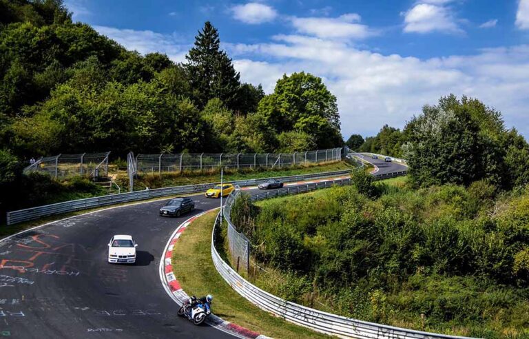 Wehrseifen corner on the Nurburgring Nordschleife