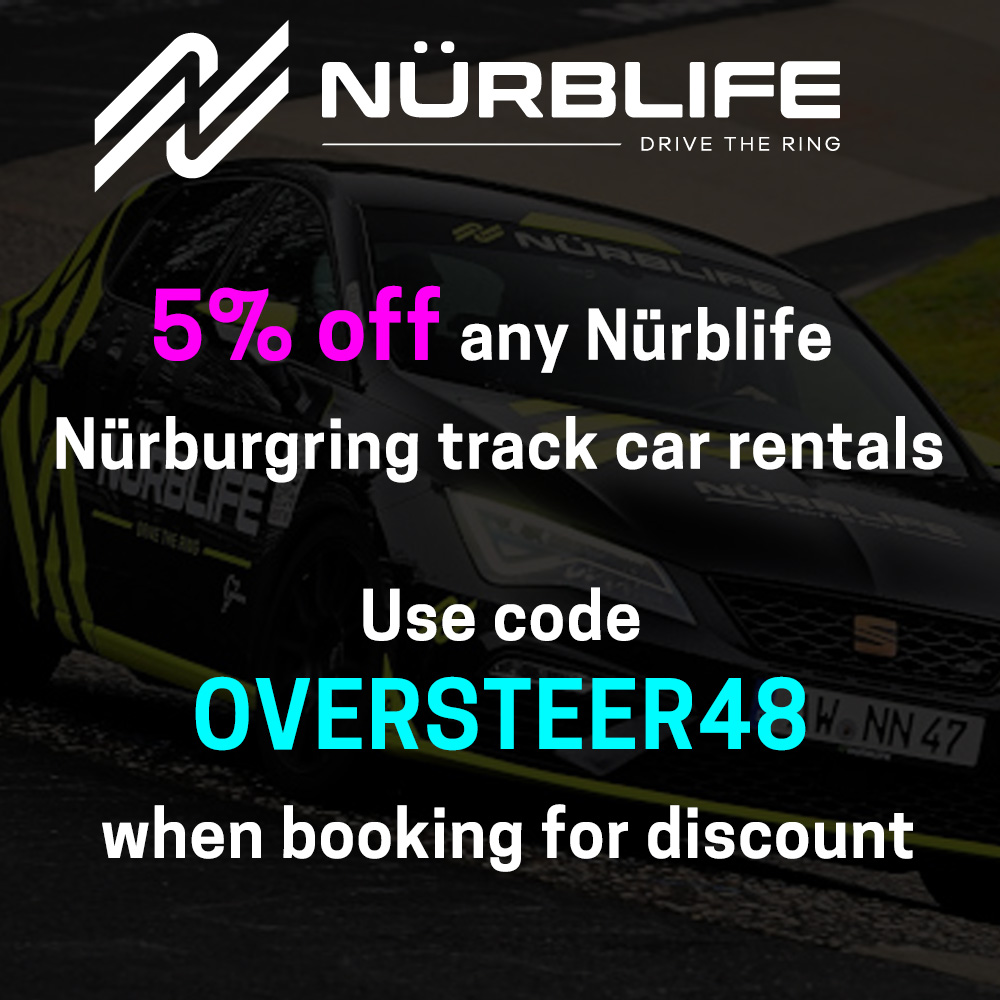 Nurburing race car rental discount