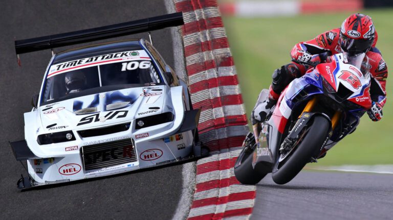 Brands Hatch Lap Record - BSB and Evo 6 on track