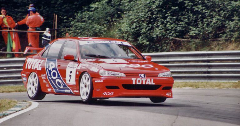 Tim Harvey Peugeout 406 Brands Hatch Dingle Dell BTCC