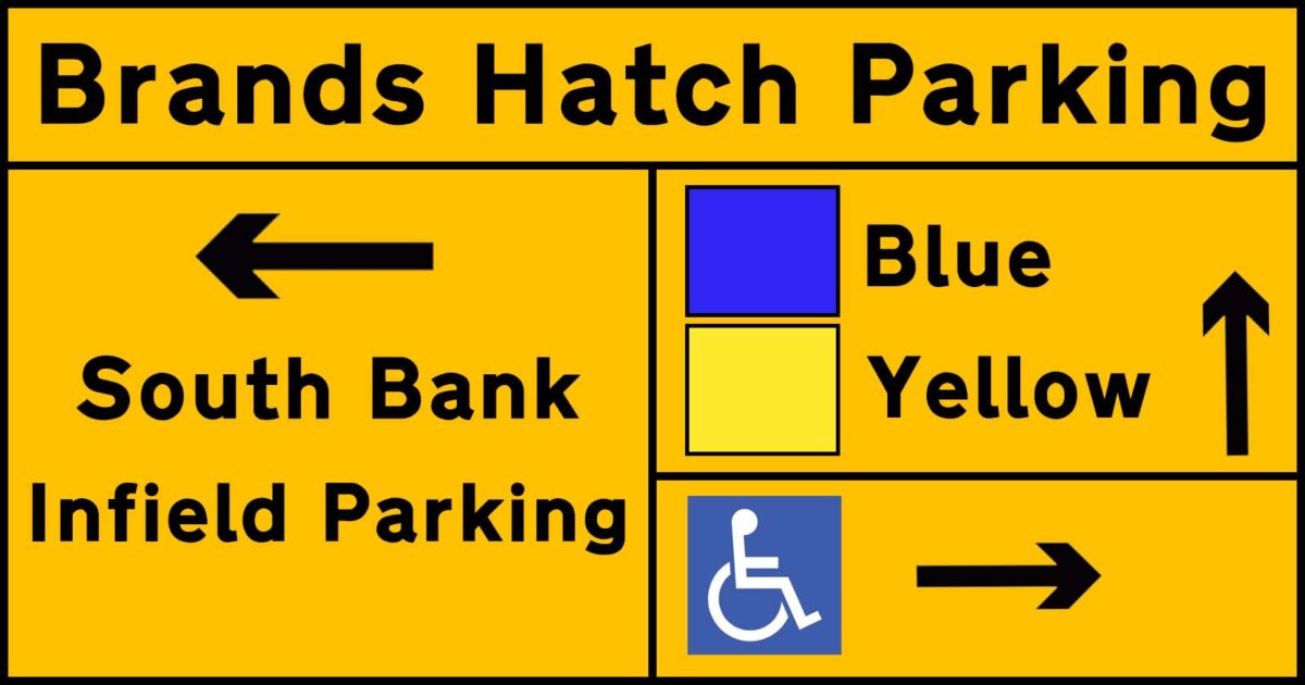 Brands Hatch Parking info South Bank and other locations