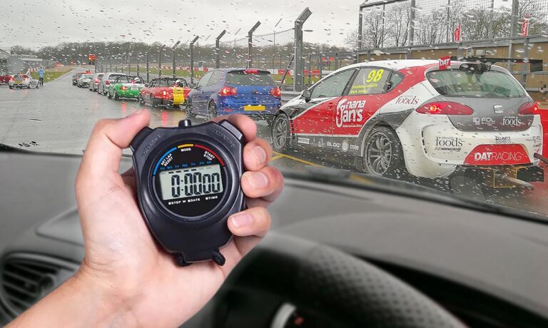 Donington park testing