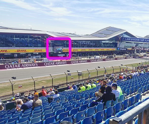 Abbey TV screens