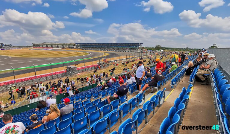 Chapel grandstand at Silverstone F1