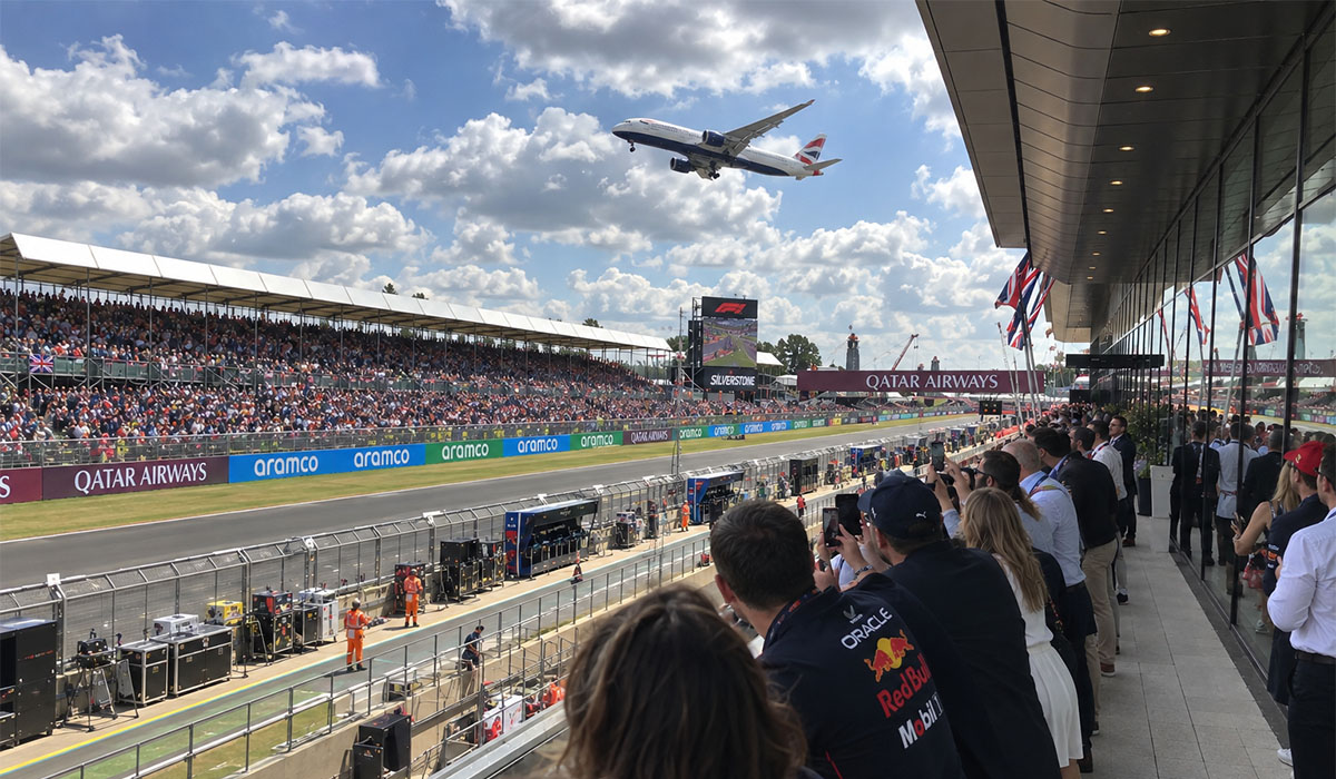 Silverstone Grand Prix Flyover