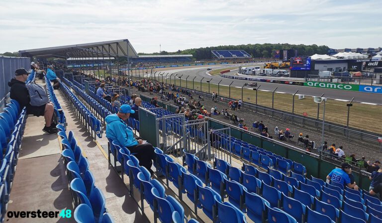 Stirling grandstand British Grand Prix F1