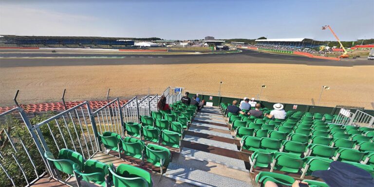 The View grandstand at Silverstone
