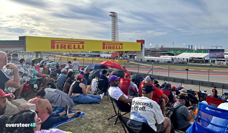 COTA general admission views for the US GP