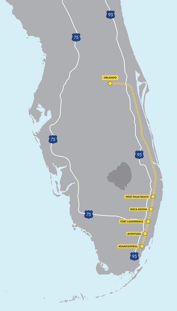 Brightline Miami GP map