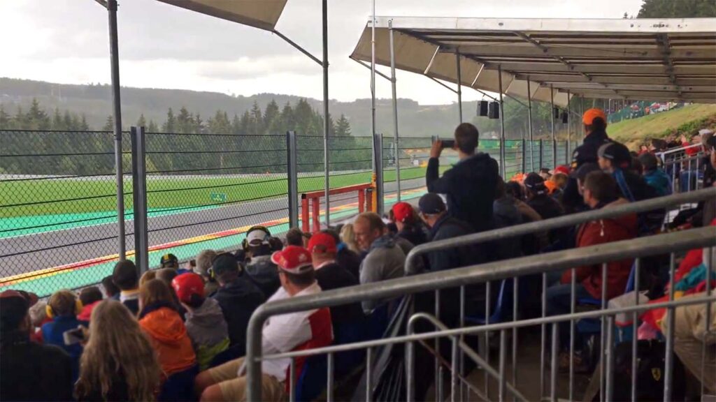 Gold 6 Spa Francorchamps Grandstand / Tribune Seat Guide
