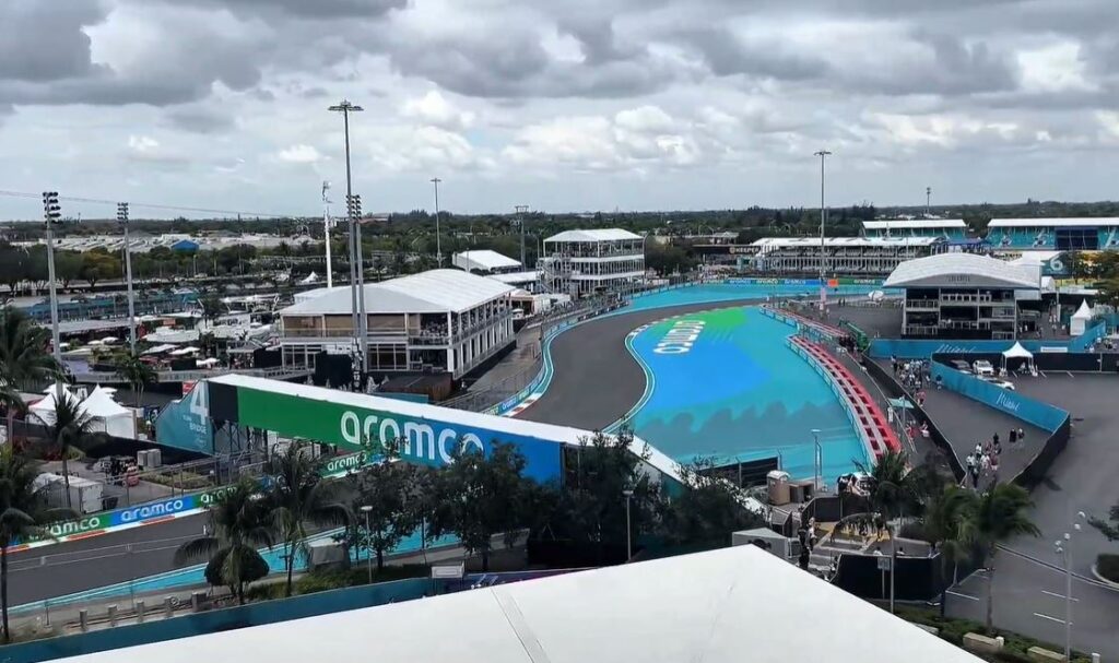 Helix level 300 view Miami GP Campus Pass