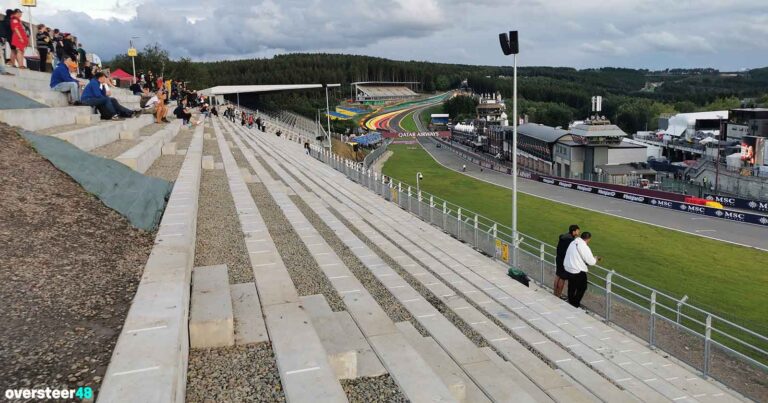 New Silver 1 grandstand in 2023 at Spa Francorchamps