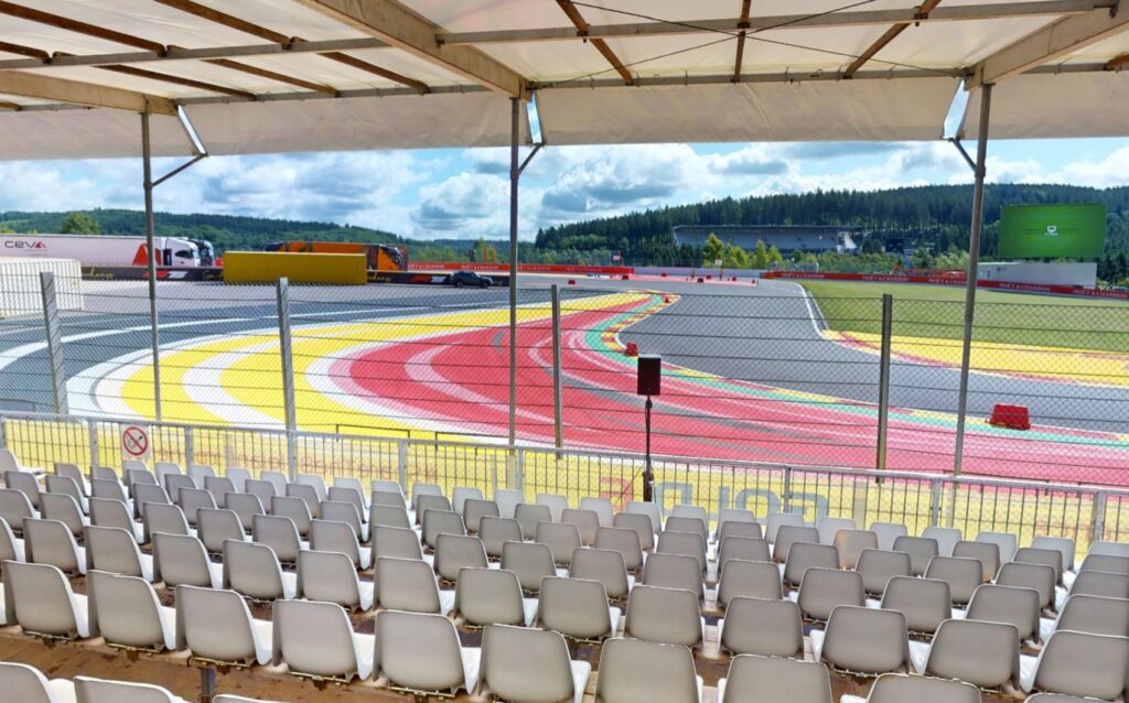 Spa Francorchamps GOld 6 grandstand view 1