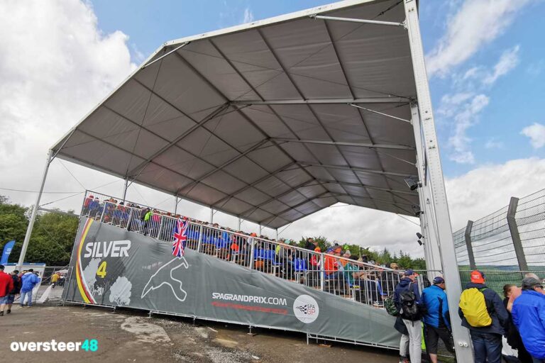 Spa Silver 4 grandstand Belgian Grand Prix
