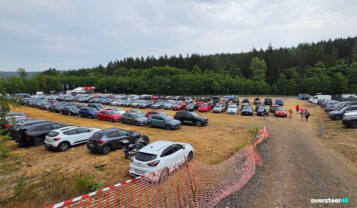 Belgian Grand Prix parking Spa Francorchamps