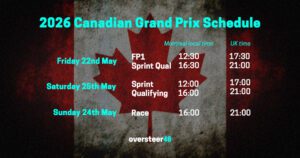 Montreal F1 Schedule 2026