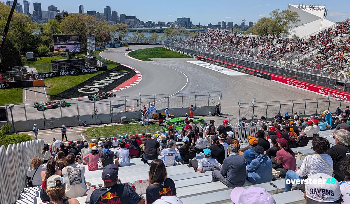 Canadian GP grandstand 32 views