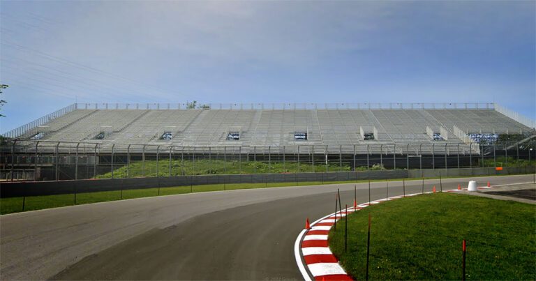 Grandstand 11 at the Canadian Grand Prix