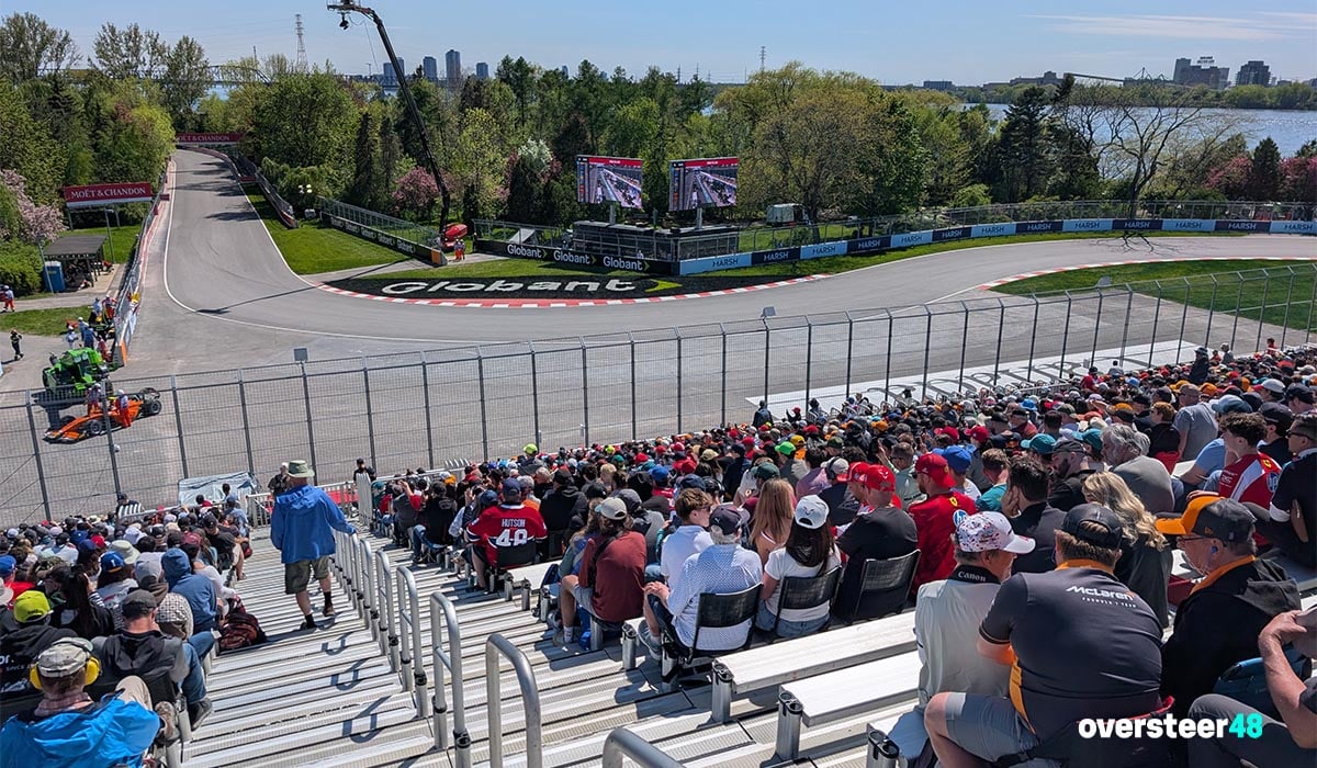 Montreal F1 Family Grandstand 33 view