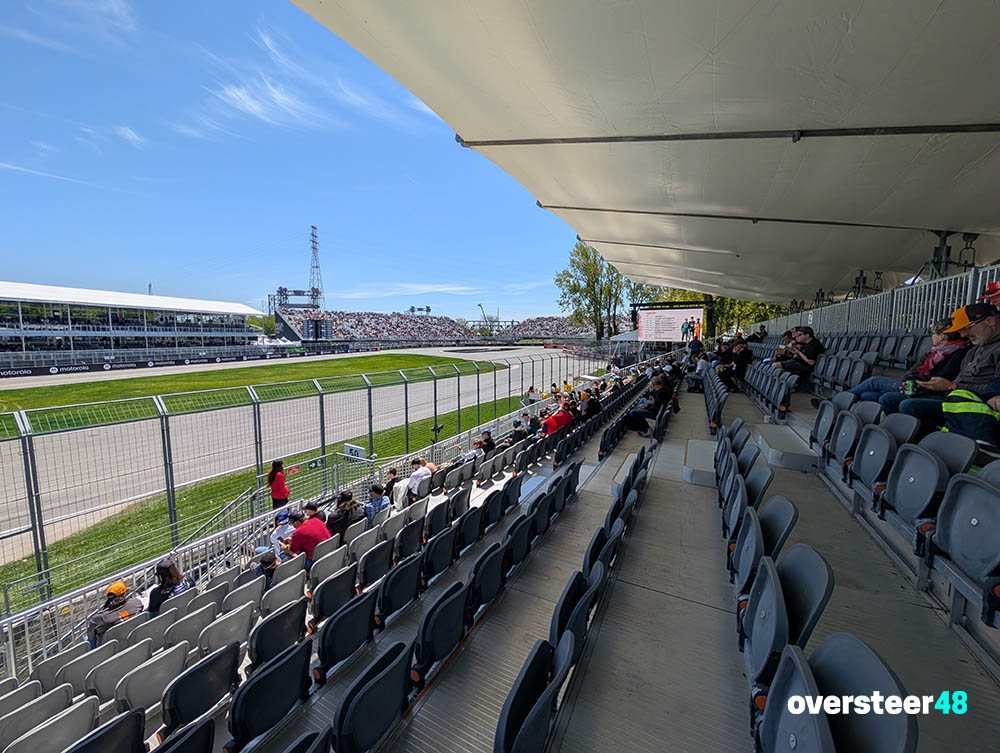 Platine grandstand roof Montreal F1