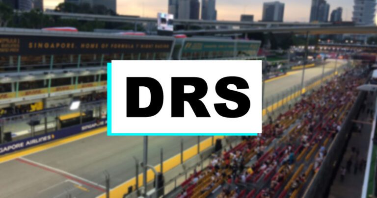 Singapore F1 DRS Zones