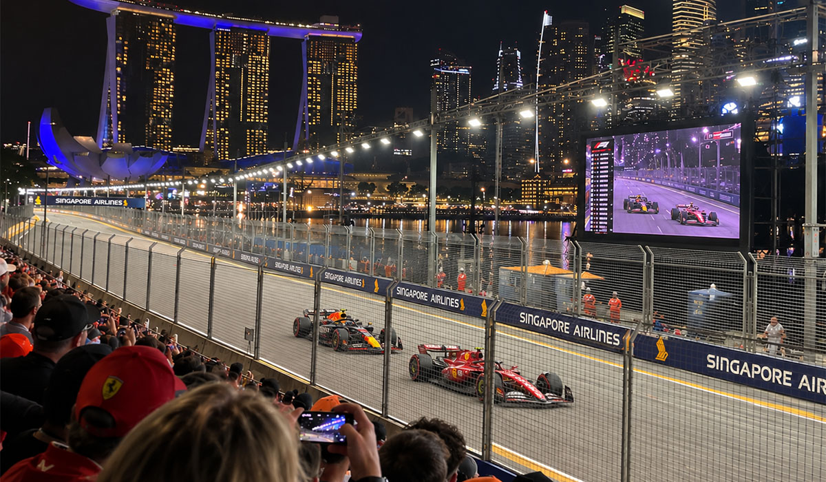 Singapore F1 Grand Prix night race