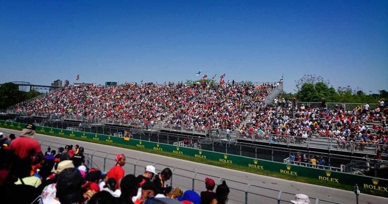 Grandstand 46 at the Canadian Grand Prix in Montreal