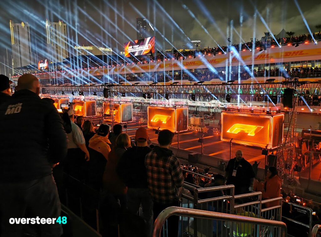 Vegas Grid Zone F1 concert