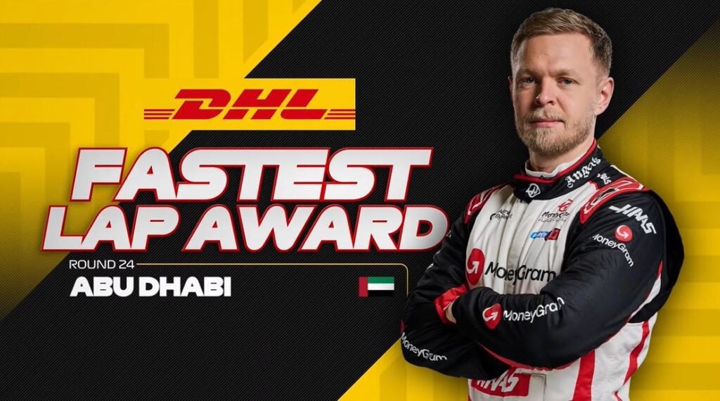 Kevin Magnussen Abu Dhabi lap record