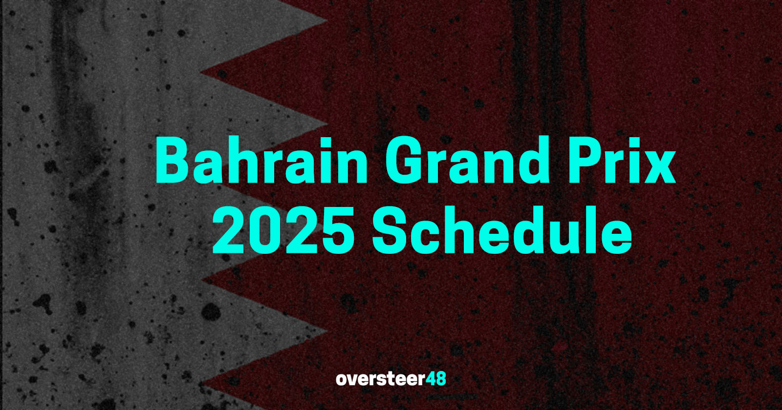 Bahrain GP schedule 202
