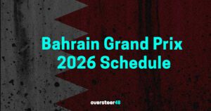 Bahrain GP schedule 2026