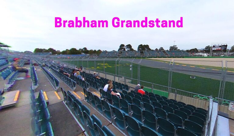 Brabham Grandstand at the Australian Grand Prix