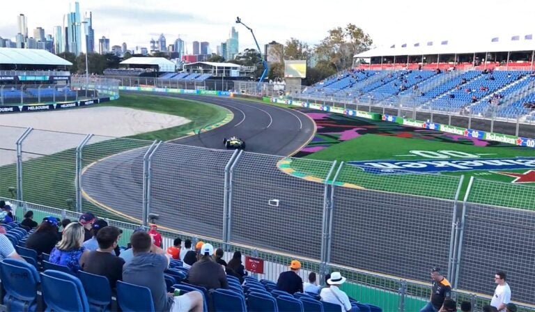 Jones Grandstand at the Australian Grand Prix