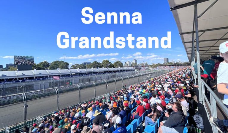 Senna Grandstand Australian GP