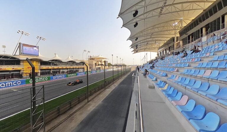 Bahrain Grand Prix grandstand view