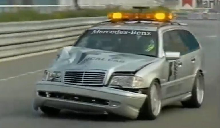 Mercedes C43 AMG F1 Medical car crash 2000 Monaco Grand Prix