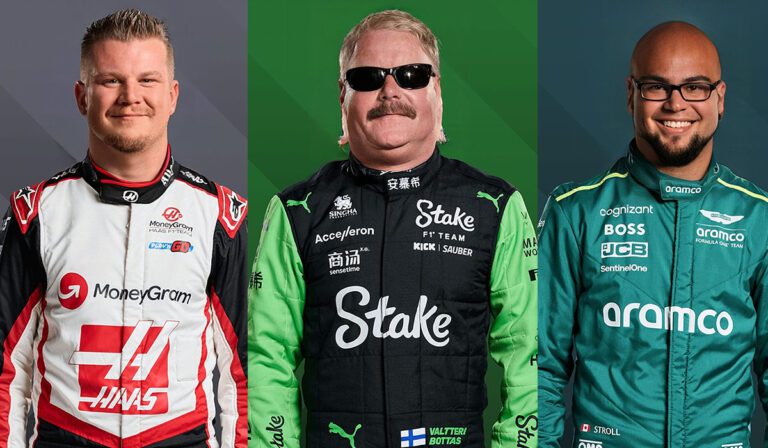 What F1 drivers would look like if they were Nascar drivers