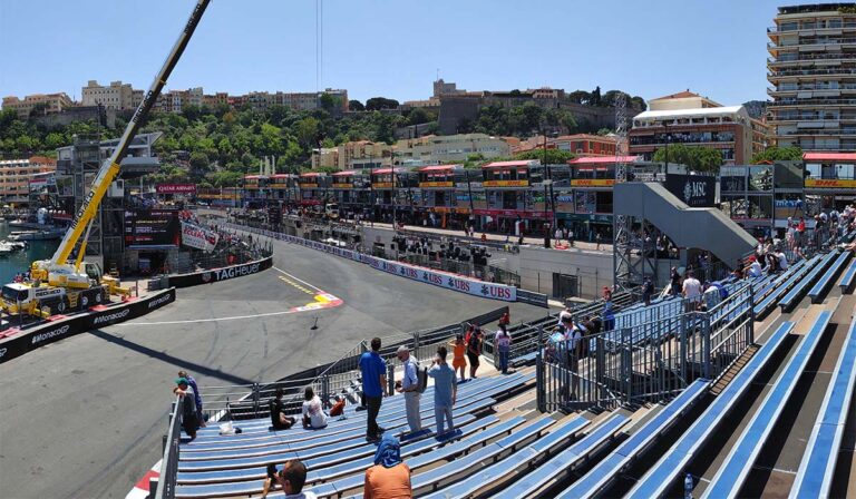 Monaco Grandstand L view