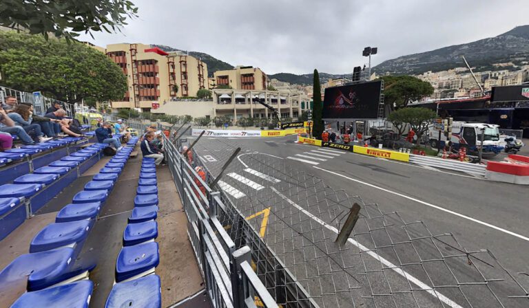 Monaco grandstand V view