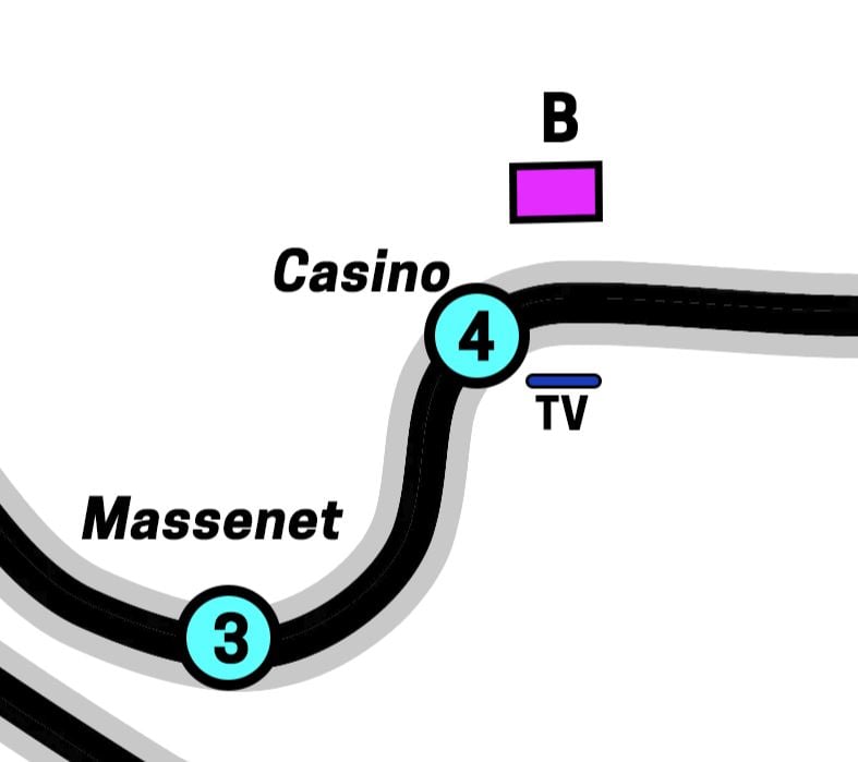 TV screen map Monte Carlo GP