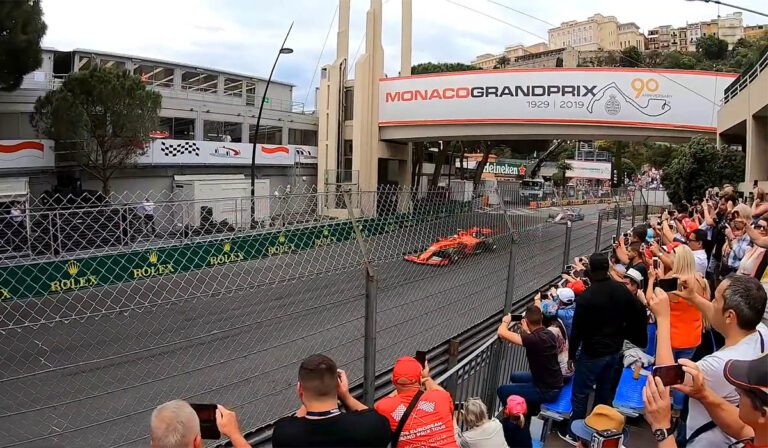Monaco Grandstand x1 view