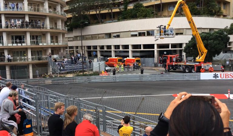 Monaco grandstand A A1 view