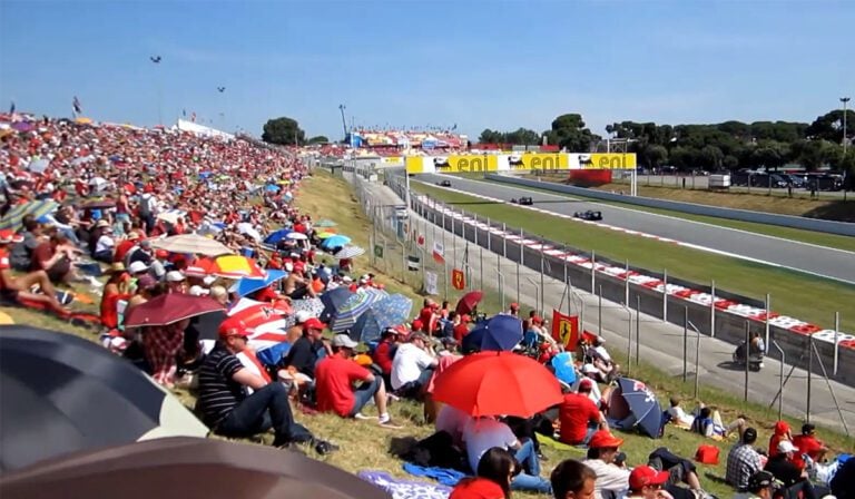 Circuit de Catalunya General Admission Pelouse