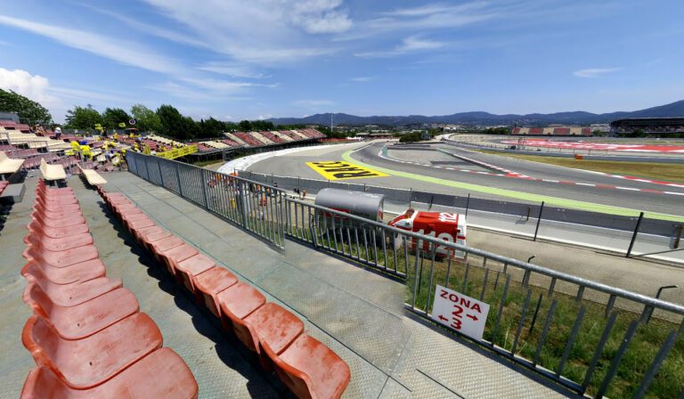 Grandstand C Circuit de Barcelona Catalunya views
