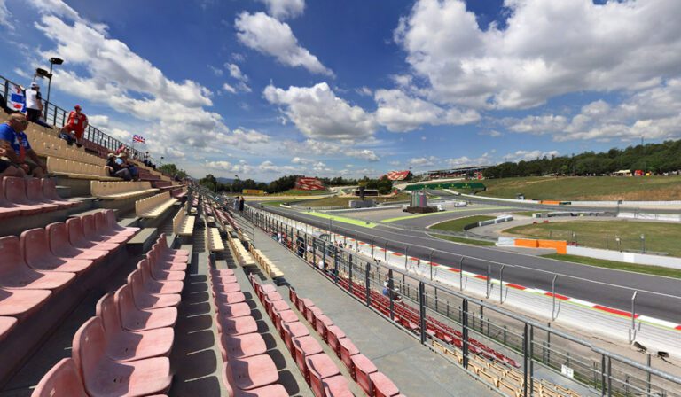 Tribuna K Circuit de Barcelona Cataluyna vistas