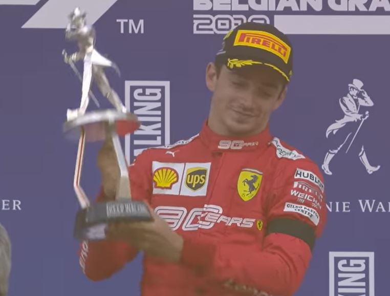 Charles Leclerc first victory