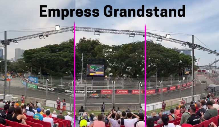Empress grandstand Singapore F1